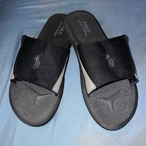 Mens Polo Ralph Lauren adjustable slides